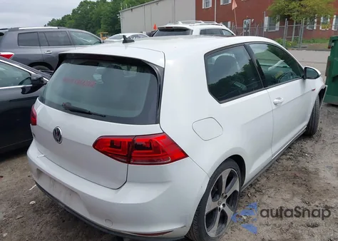 2015 Volkswagen Gti 2.0T Se 2-Door from USA, damaged, VIN 3VWTT7AU3FM051316